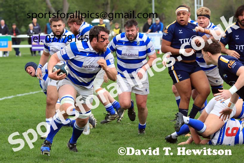 Tynedale v Leeds Tykes, Tynedale Park, Corbridge, Northumberland. Photo: David T. Hewitson/Sports for All Pics